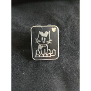 Disney WDW Hidden Mickey Cat With Mouse Ears Pin